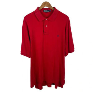 PO484 Mens Polo Ralph Lauren Designer Brand Short Sleeve Polo Shirt XLT XL Tall